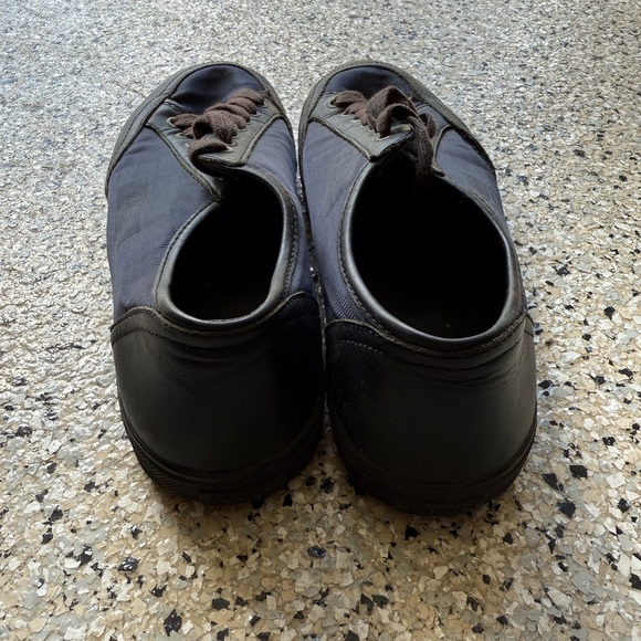ARMANI Men's Black, Navy Blue and Brown Casual Shoes - Picture 4 of 7